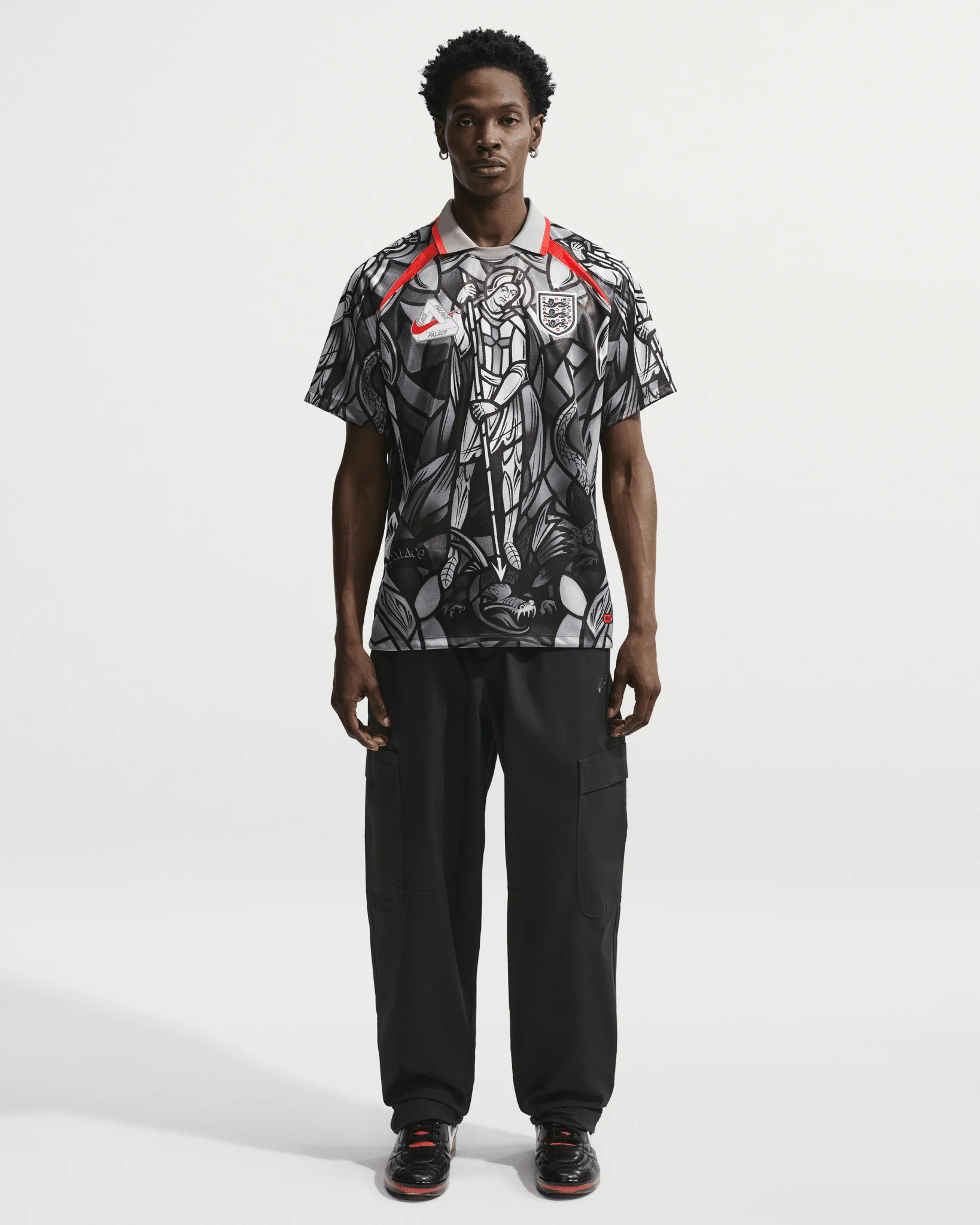 England x Palace Short-Sleeve Jersey - Image 5