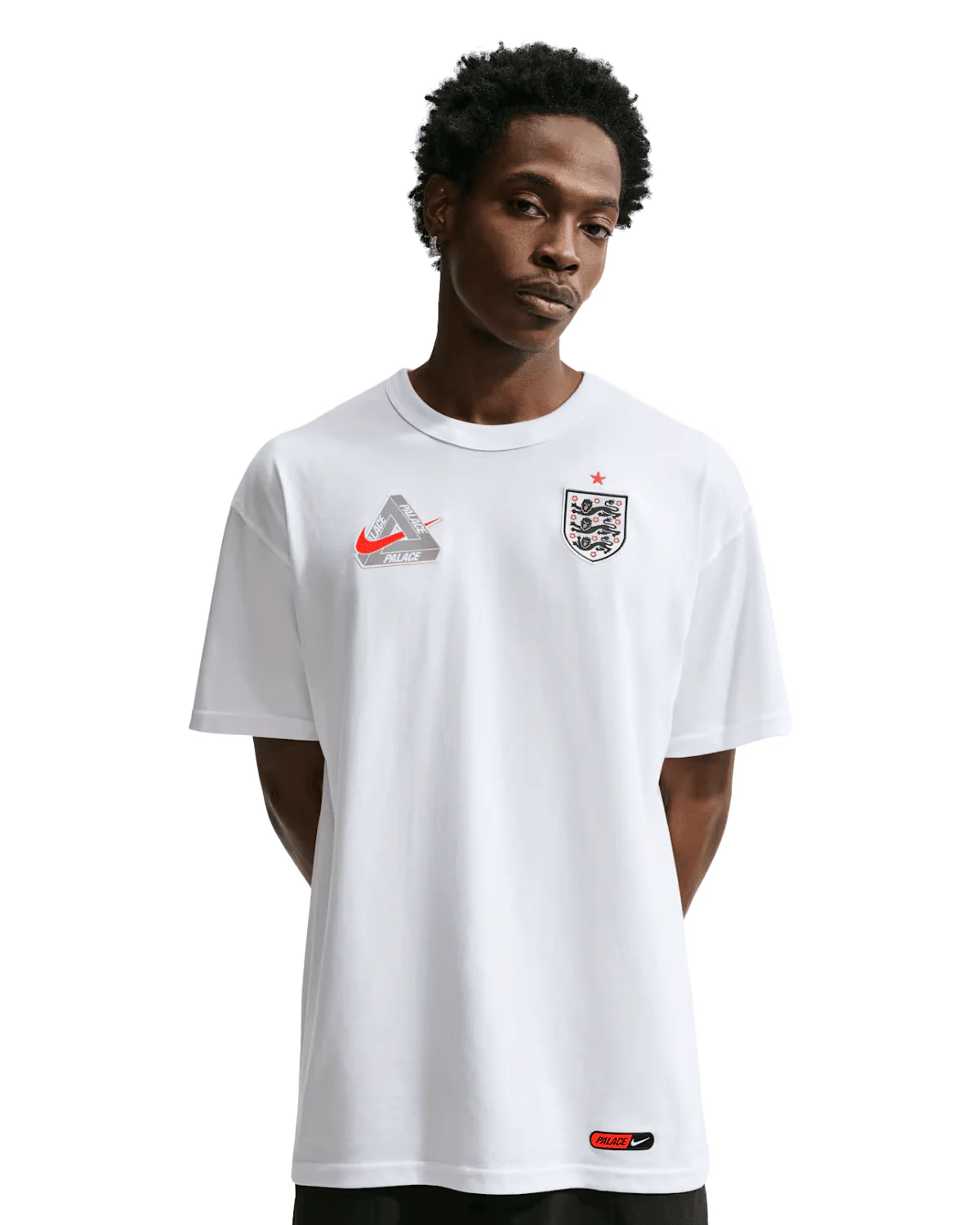 England x Palace T-Shirt White - Image 3