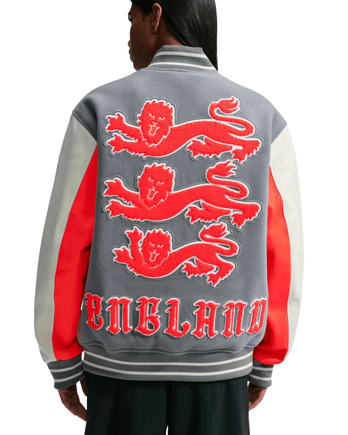 England x Palace Varsity Jacket - Image 2