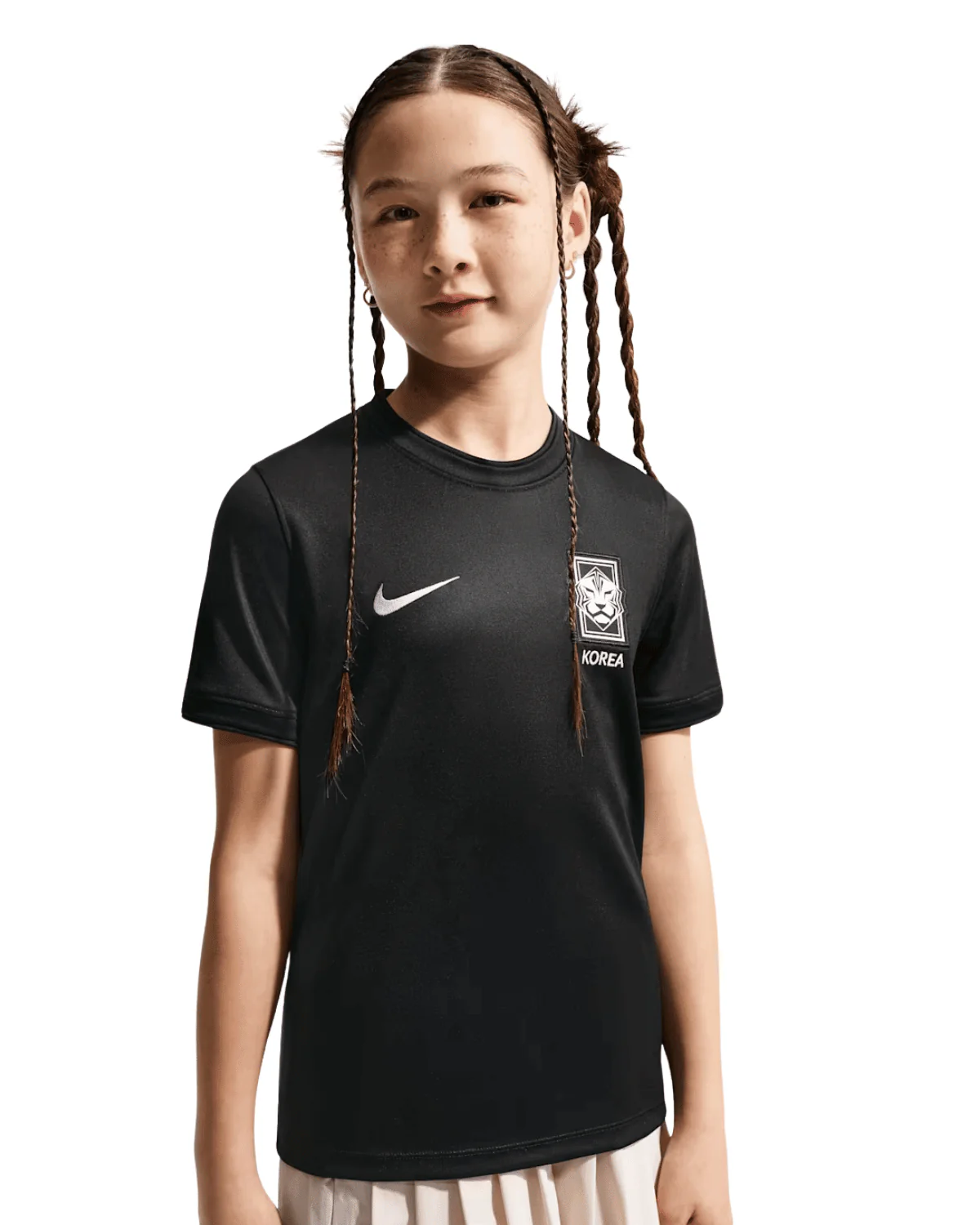 Korea x PEACEMINUSONE Kid's Short-Sleeve Soccer Top - Image 3