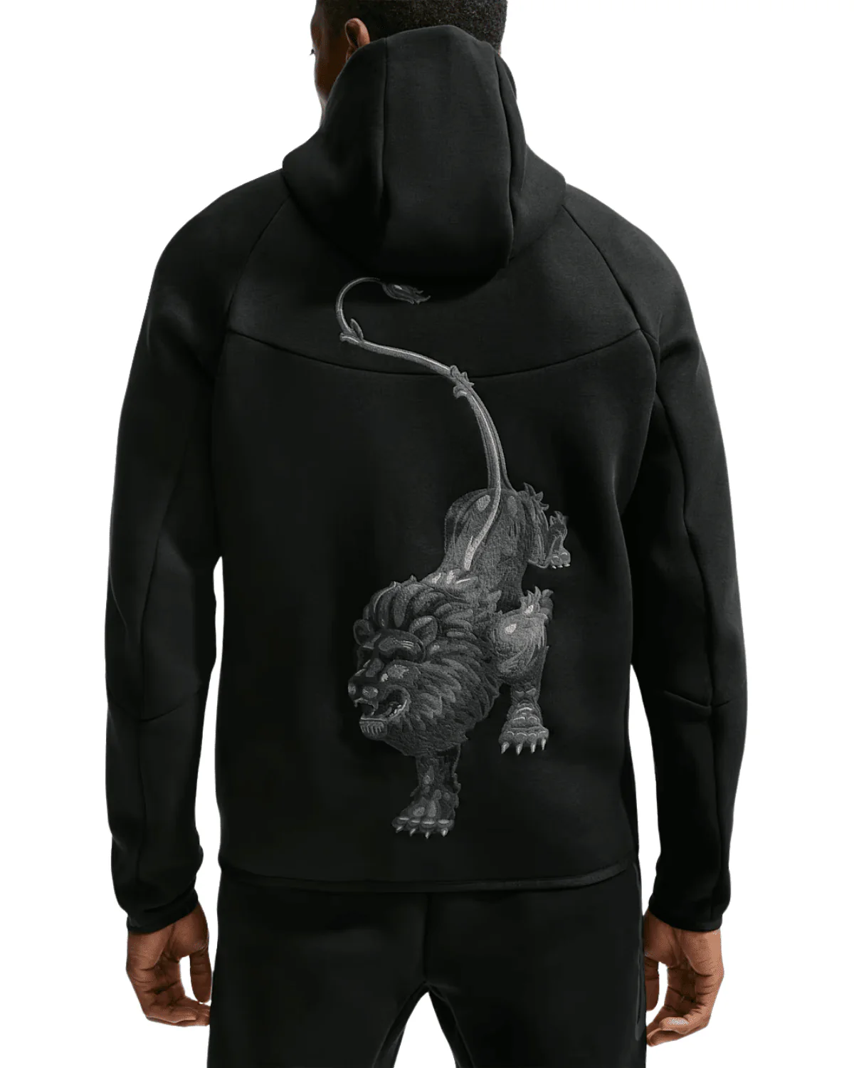 Netherlands x Patta Tech Fleece Full-Zip Windrunner Hoodie - Image 4