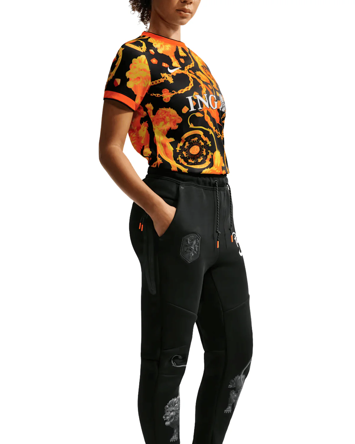 Netherlands x Patta Tech Fleece Jogger - Image 2