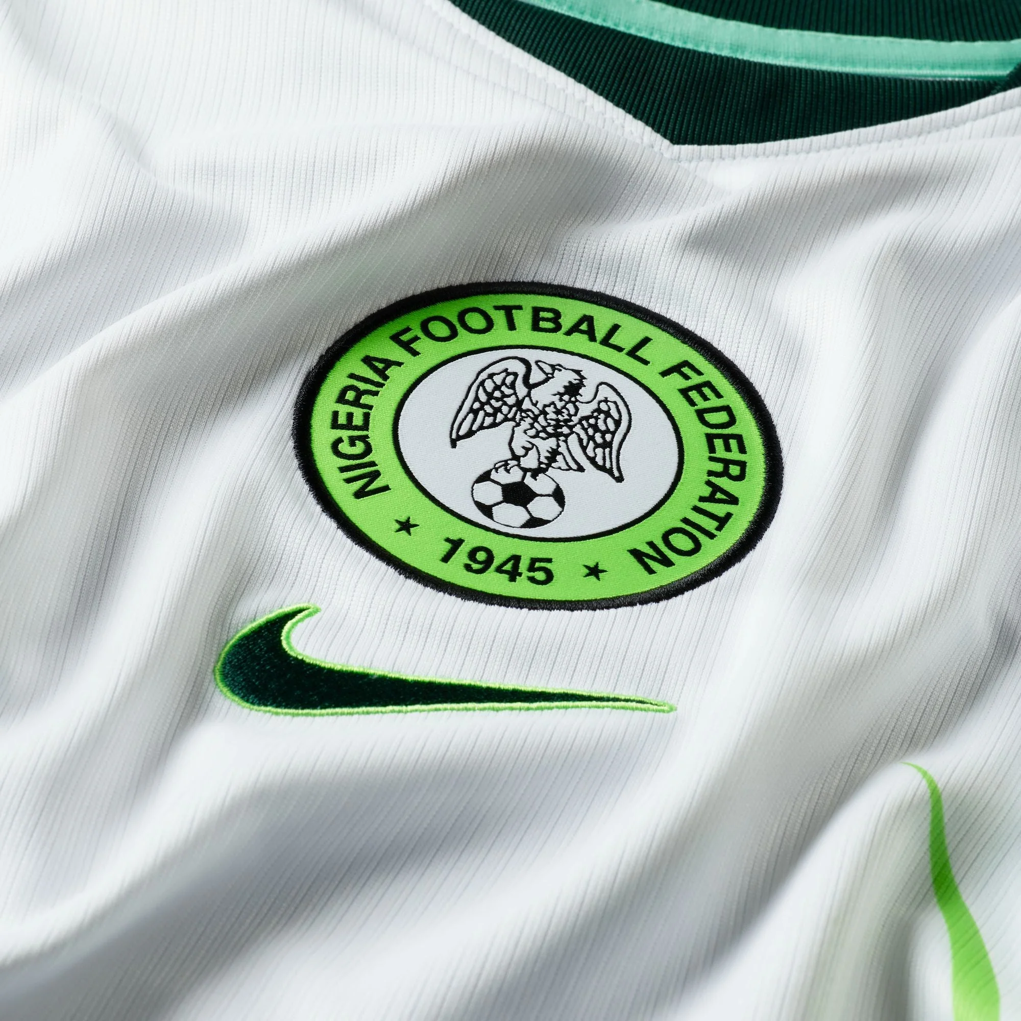 Nigeria 2026 Stadium Away Soccer Short-Sleeve Jersey - Image 3