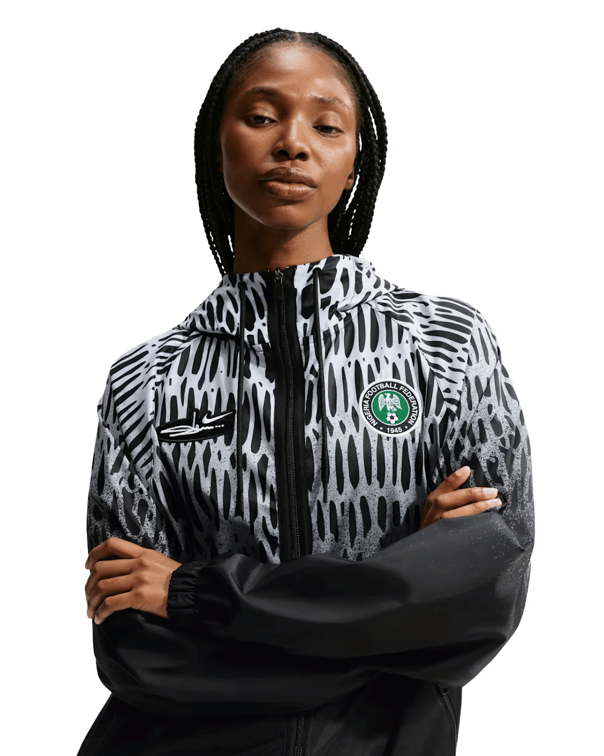 Nigeria x Slawn Soccer Anthem Jacket - Image 3
