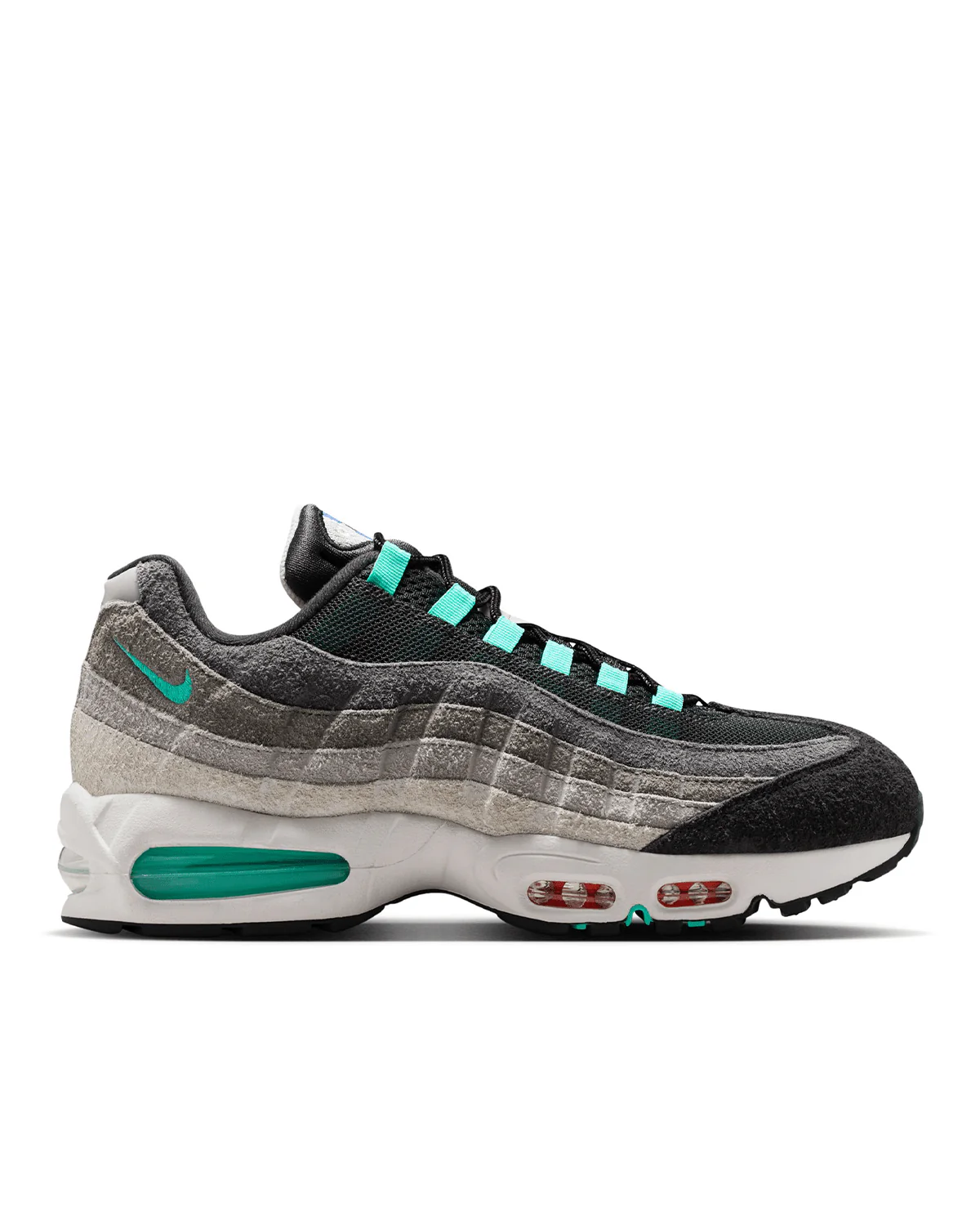 Nike Air Max 95 Big Bubble Premium Hyper Turq/Volt-Solar Red