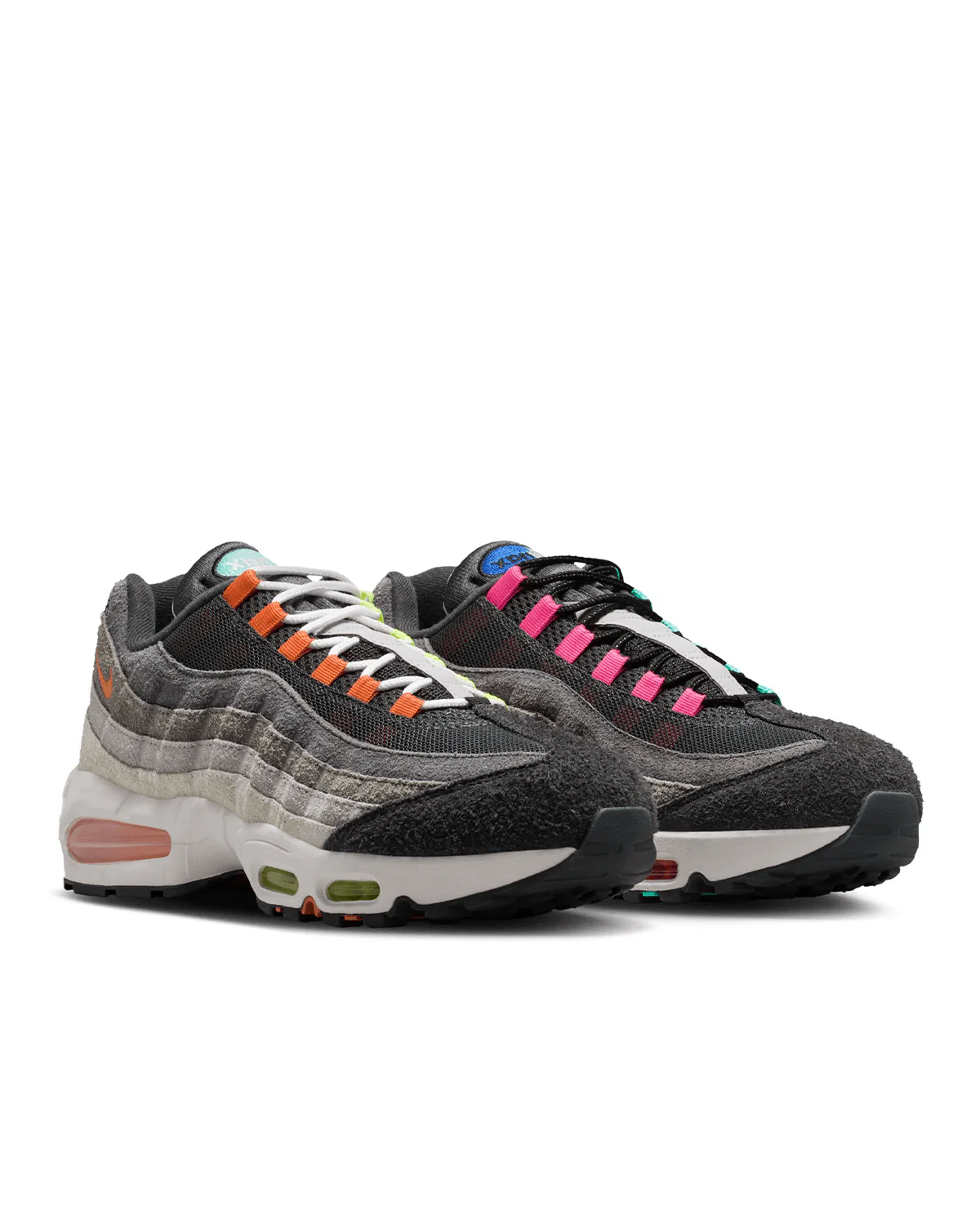 Nike Air Max 95 Big Bubble Premium Hyper Turq/Volt-Solar Red - Image 2
