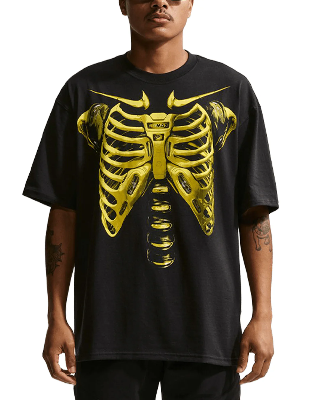 Sportswear Max90 T-Shirt Black/Neon Yellow