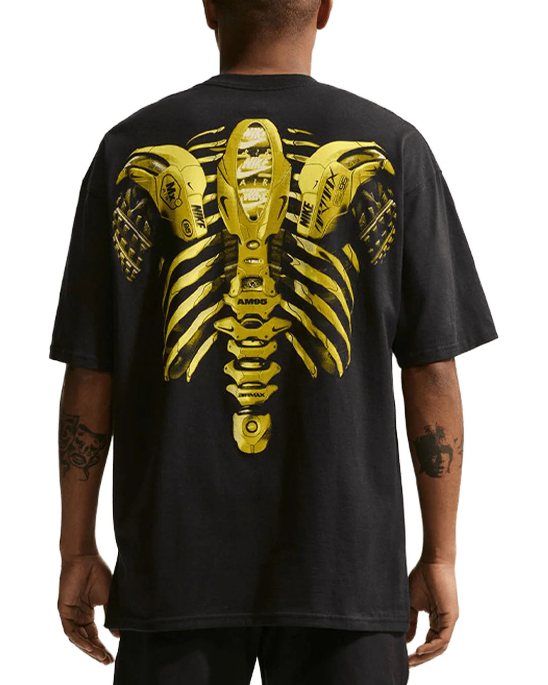 Sportswear Max90 T-Shirt Black/Neon Yellow - Image 2