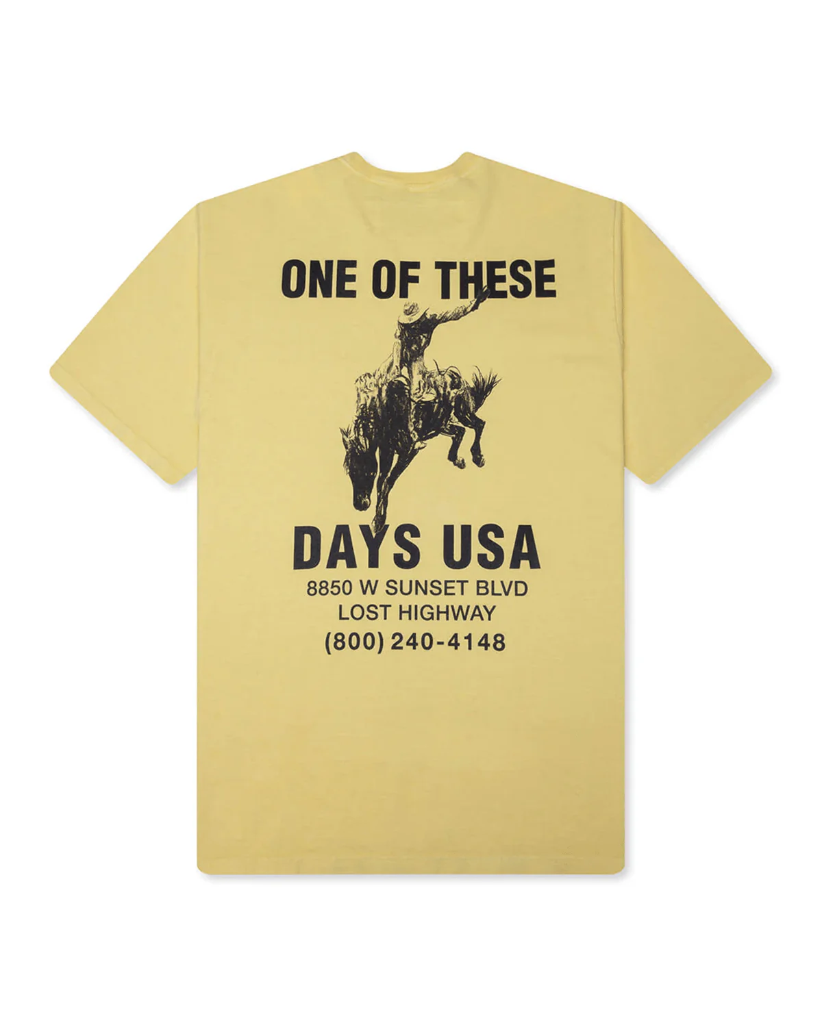 Break on Through T-Shirt Summer Yellow - Image 2