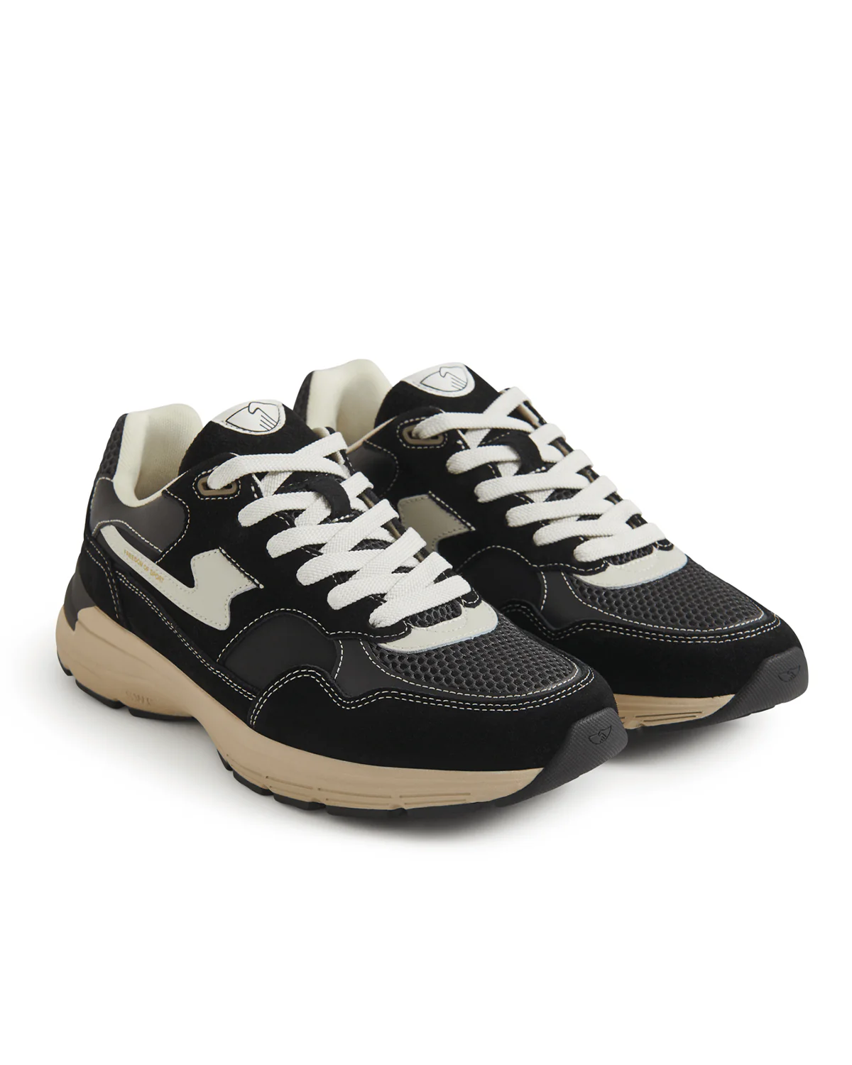 Amiel S-Strike Suede Mix Black - Image 2