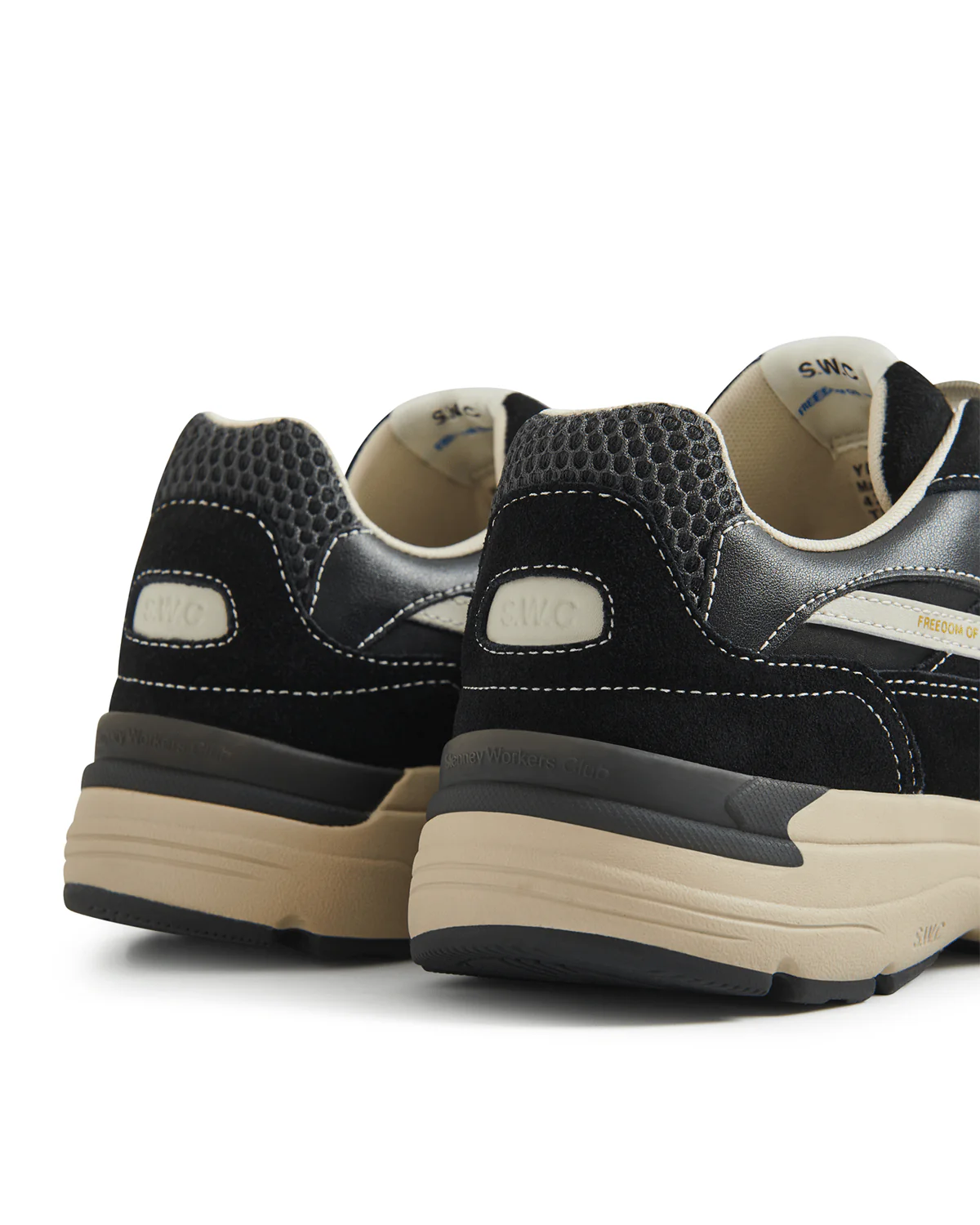 Amiel S-Strike Suede Mix Black - Image 3