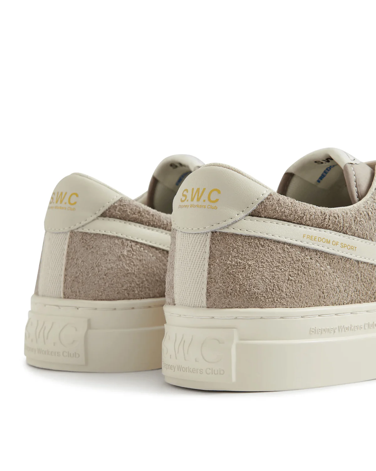 Dellow S-Strike Cup Raw Suede Taupe - Image 3