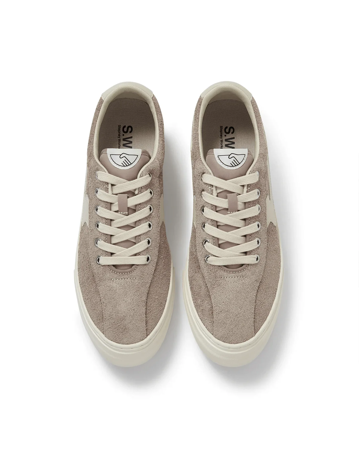 Dellow S-Strike Cup Raw Suede Taupe - Image 4