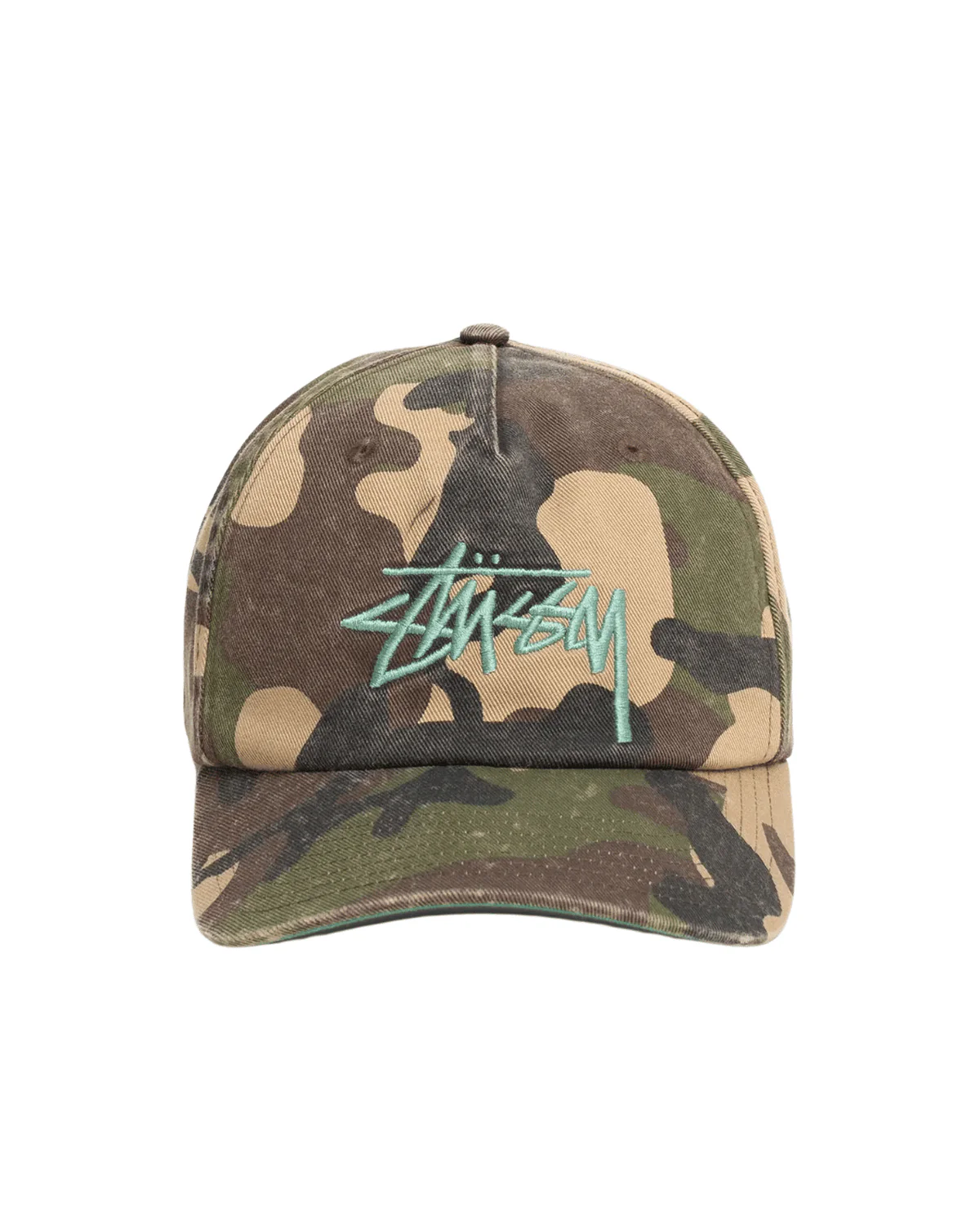 Big Stock Mid Depth Cap Camo