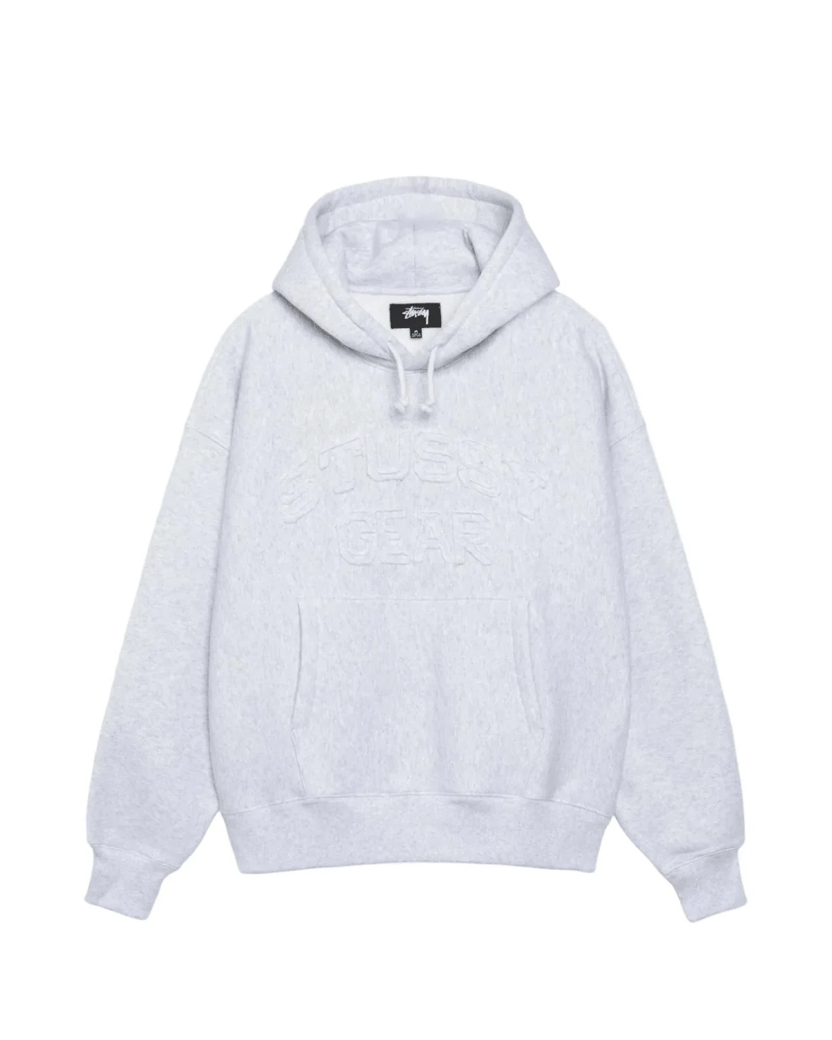 Gear Applique Hoodie Ash Heather
