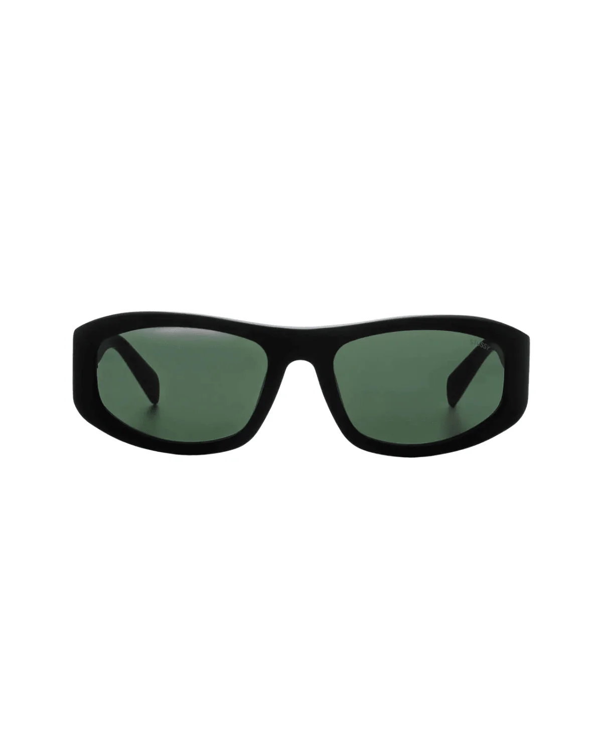 Landon Sunglasses Matte Black/Green