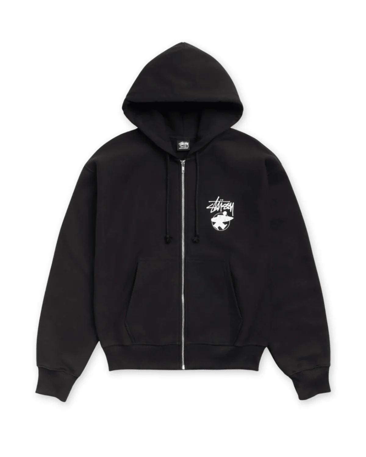 Long Haul Zip Hoodie Black
