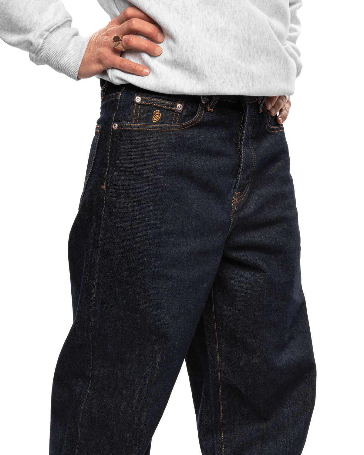 Relaxed Jeans Denim Rinsed Indigo - Image 5