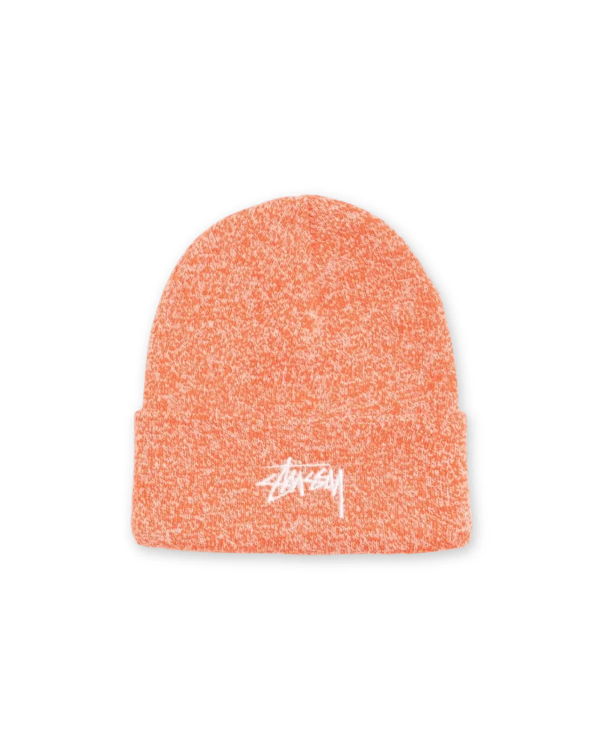 Stock Cuff Beanie Marled Orange