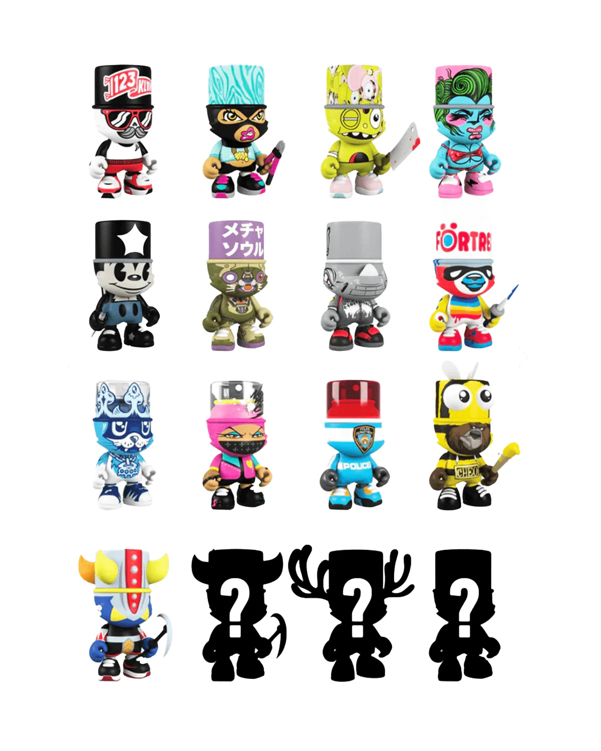 Blind Boxes Kranky Series One 3" 1 Piece