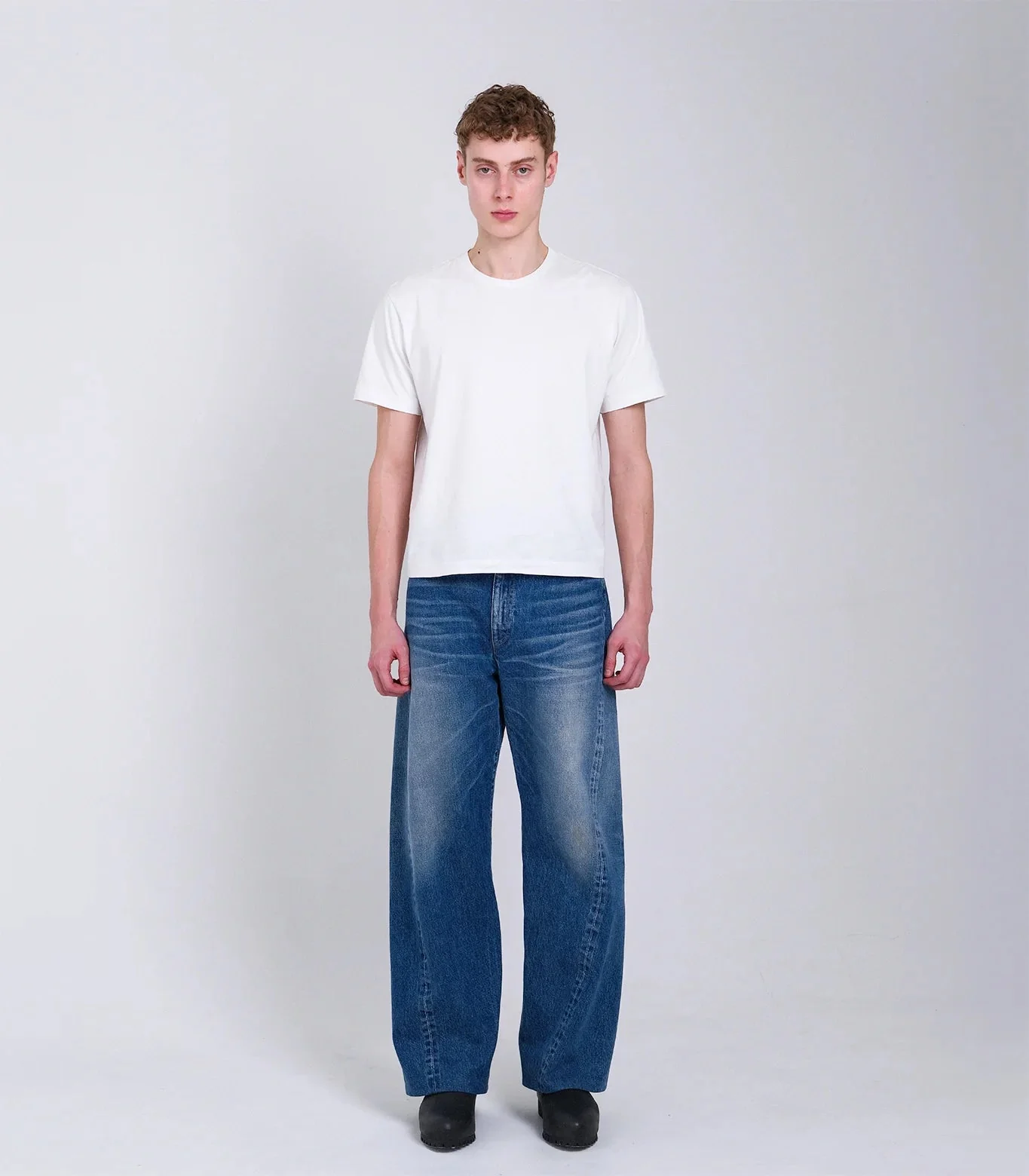 Boy Jean Trousers Vintage Bleach Blue - Image 3
