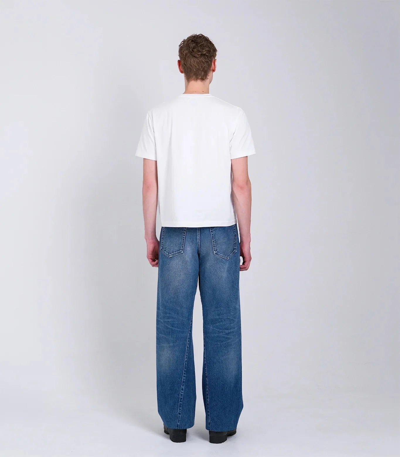 Boy Jean Trousers Vintage Bleach Blue - Image 4