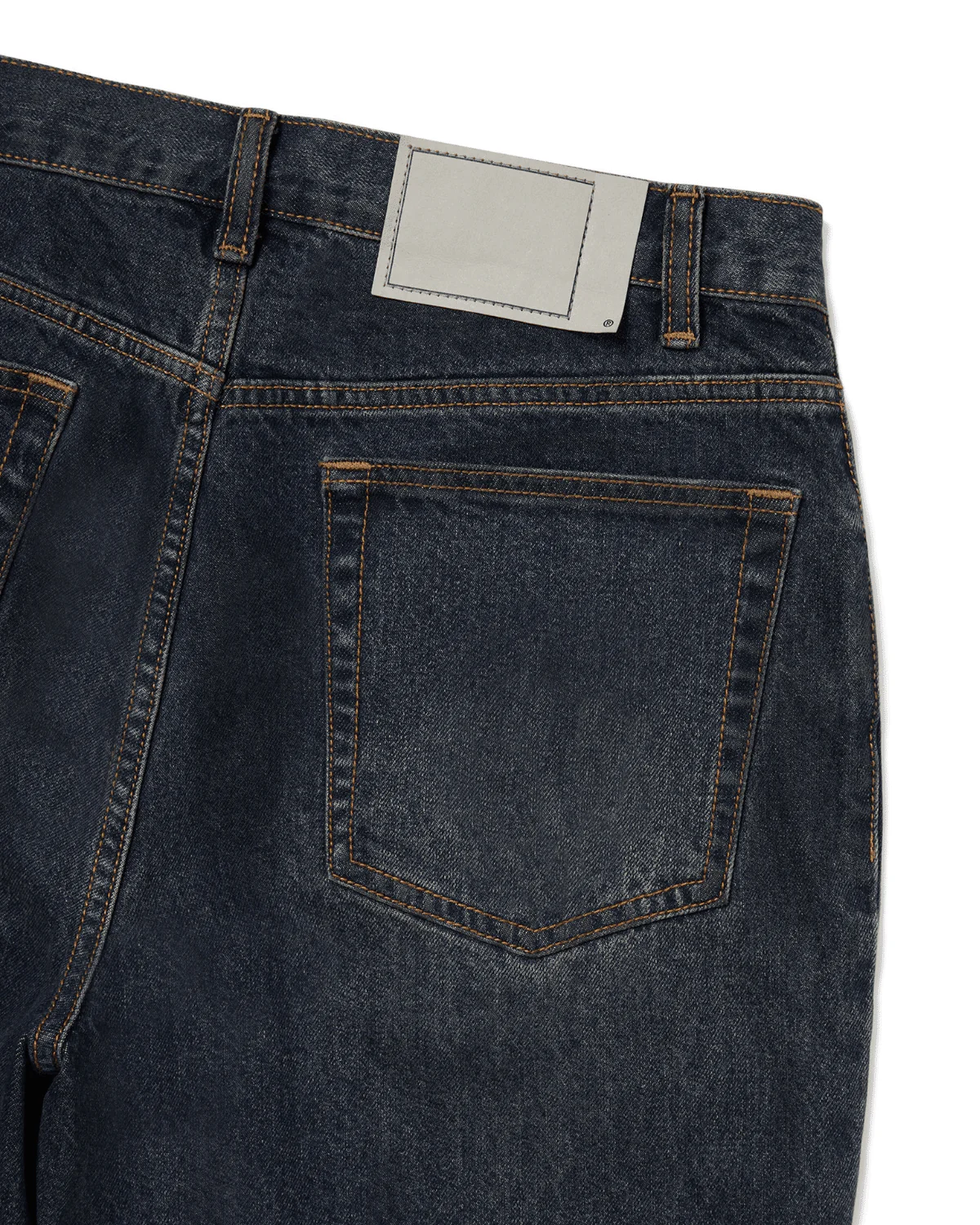 Loose Denim Short Dusty Mud - Image 4