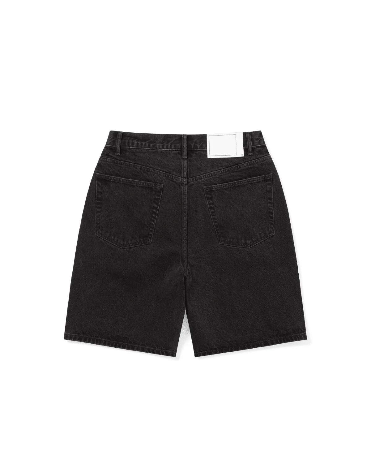 Relaxed Denim Short Black - Image 2