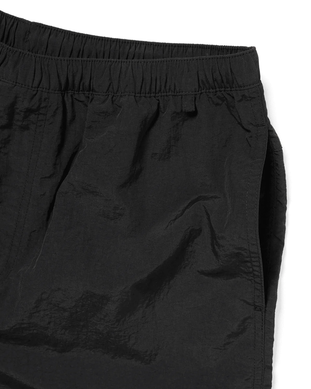 Relaxed Nylon Short Black - Image 4