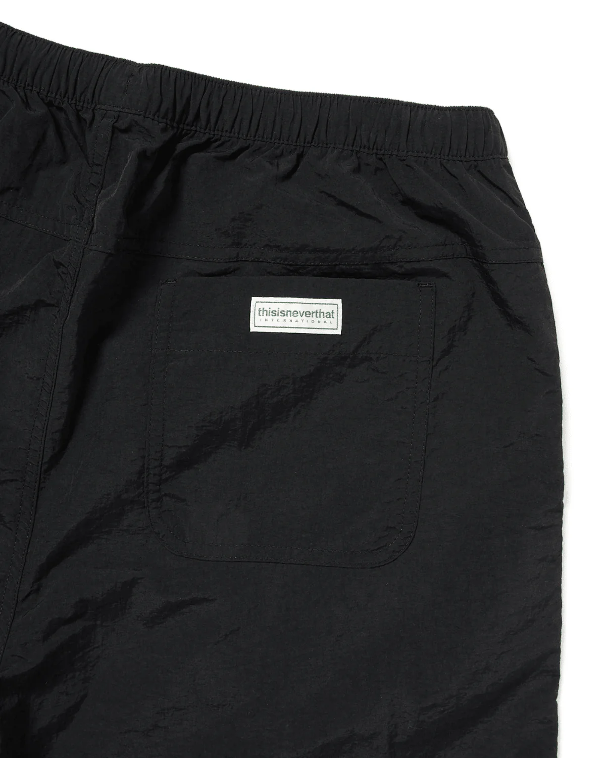 Relaxed Nylon Short Black - Image 5