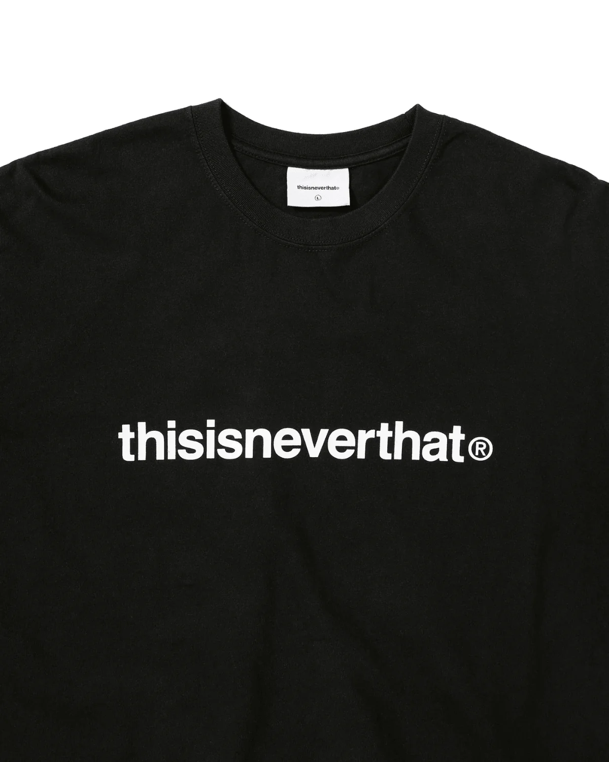 T-Logo L/S Tee Black - Image 3