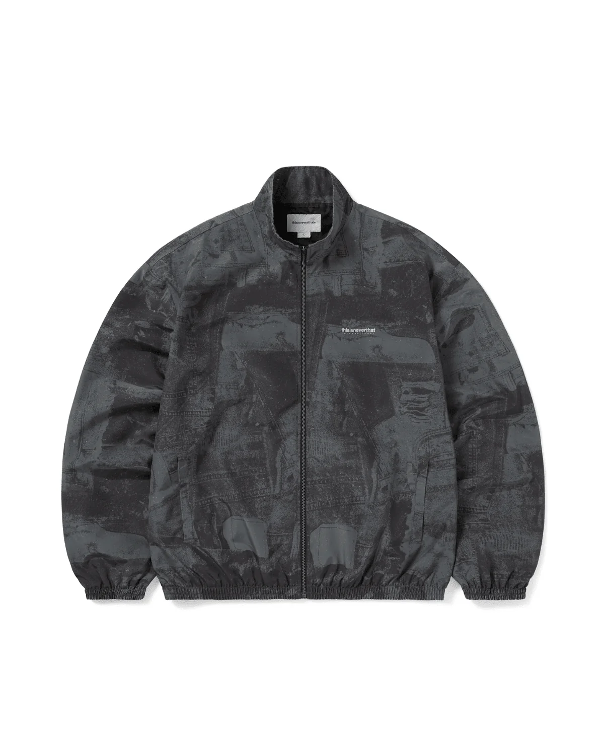 Washed INTL Team Jacket Patchwork