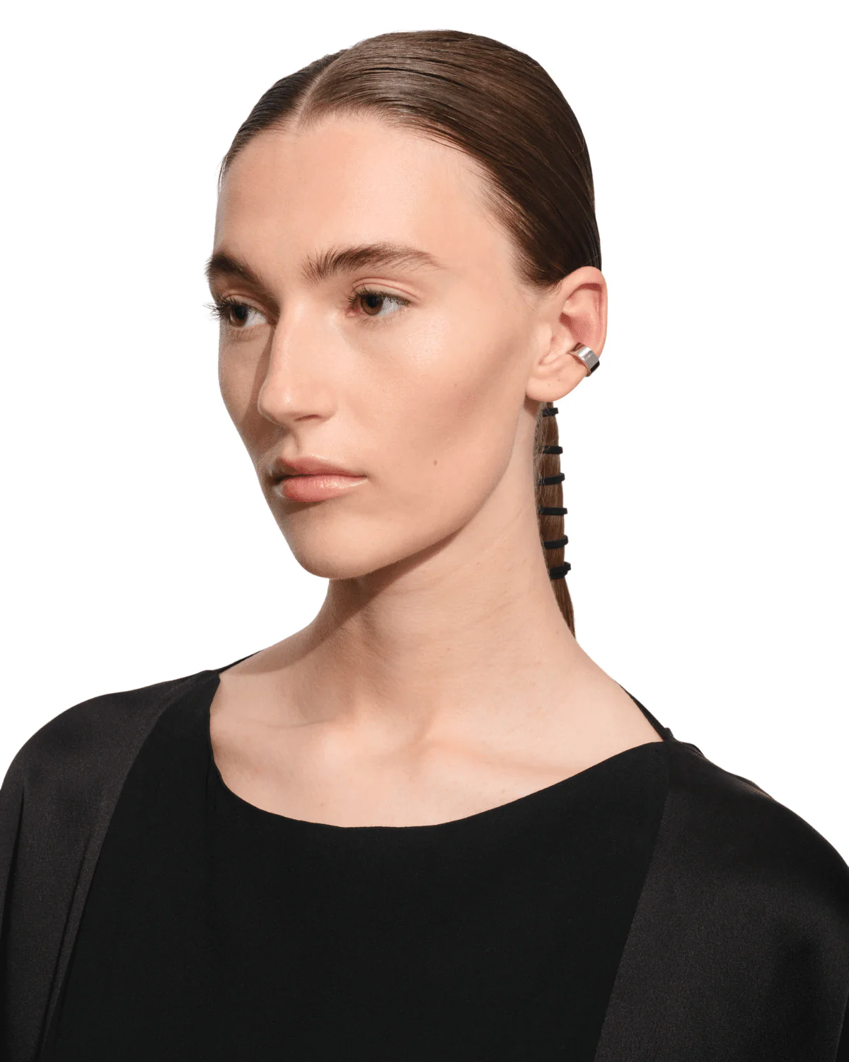 ID Ear Cuff Silver - Image 2