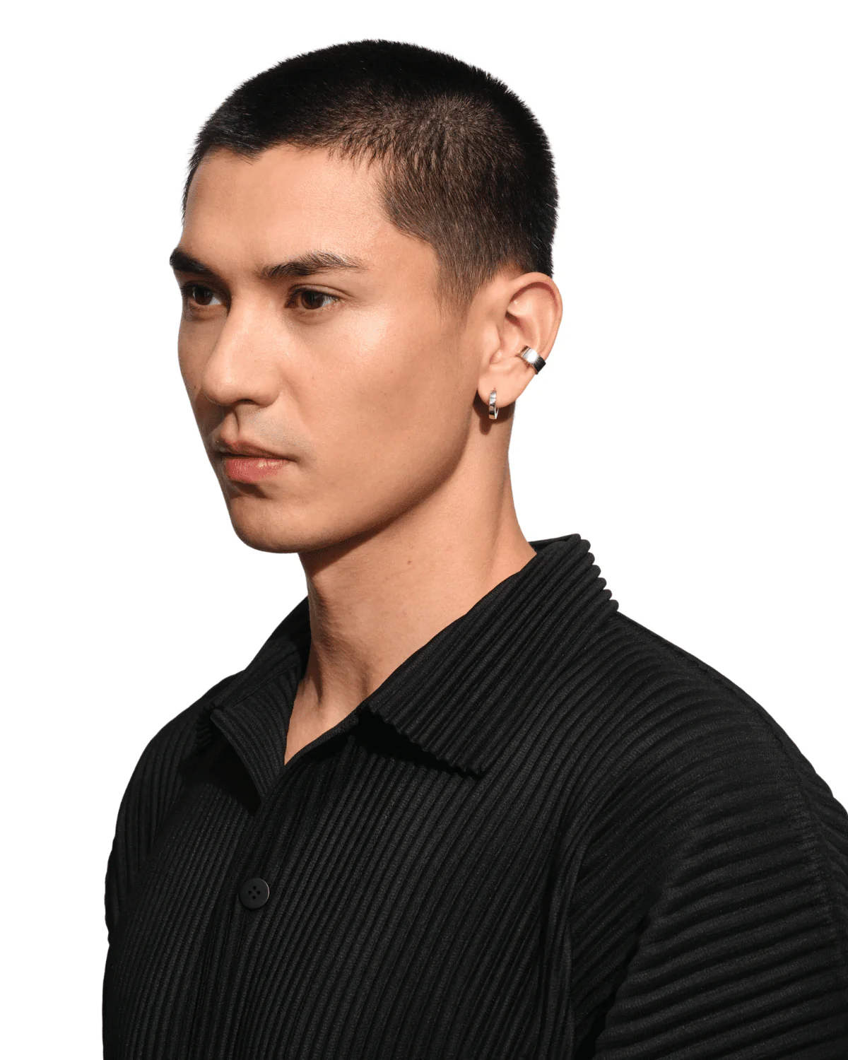 ID Ear Cuff Silver - Image 3