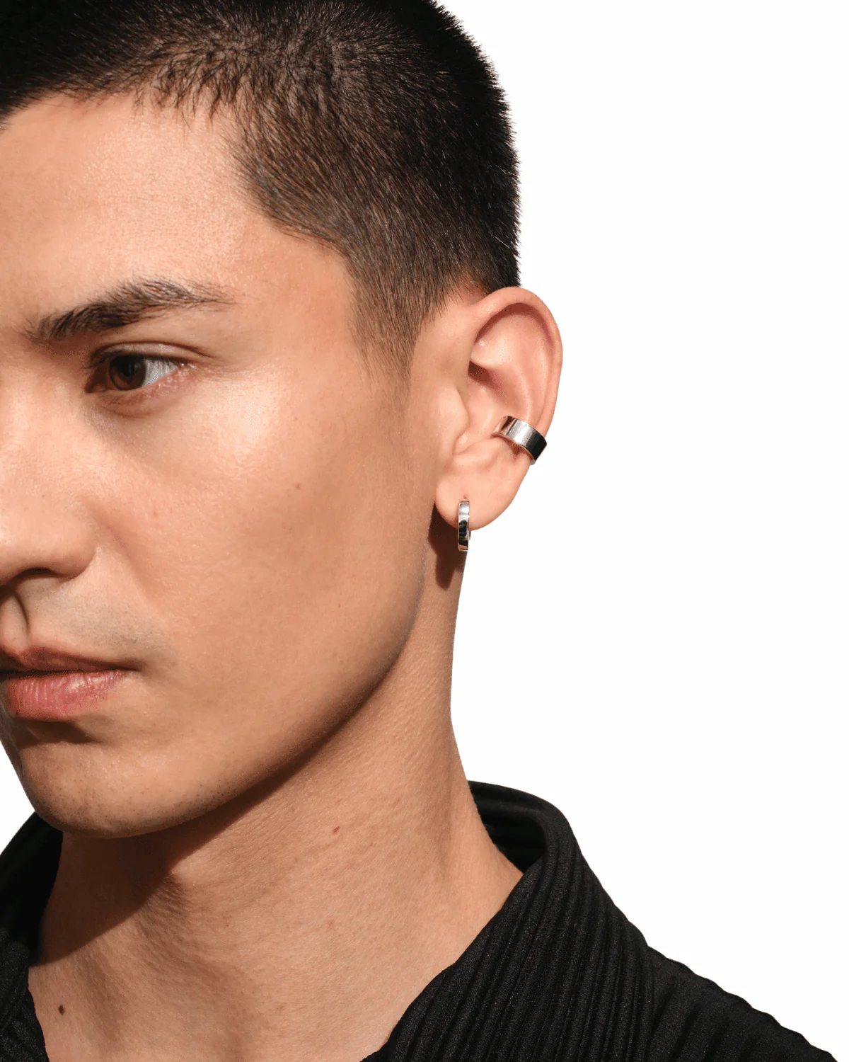 ID Ear Cuff Silver - Image 4