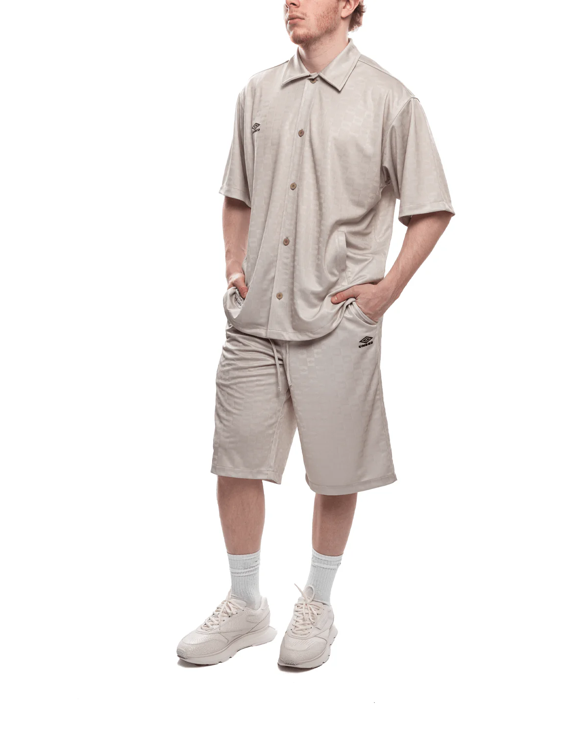 Loose Shorts Jacquard Tidal Foam - Image 2